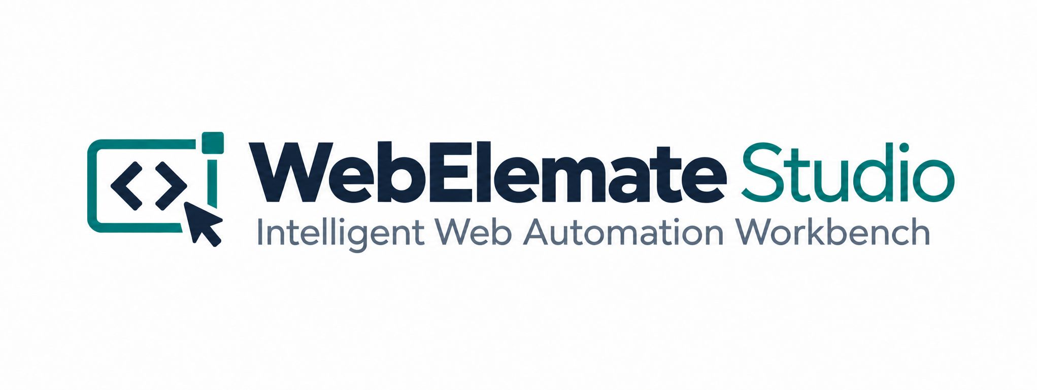 WebElemate Studio — Intelligent Web Automation Workbench